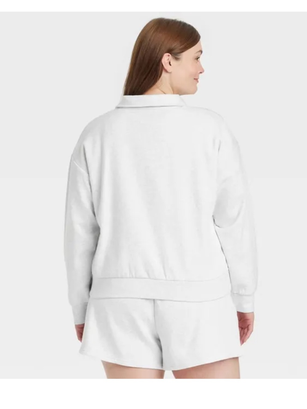 NWT Universal Thread Fleece polo sweatshirt - Picture 2 of 5